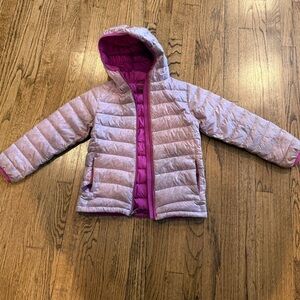 Girls Marmot mauve jacket size M